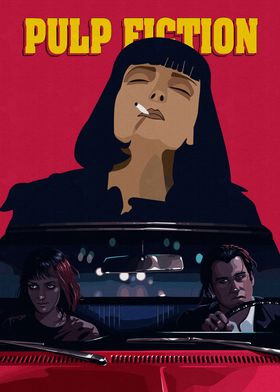 Pulp Fiction Movie Poster