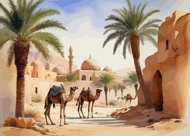 The camel and the ancient 