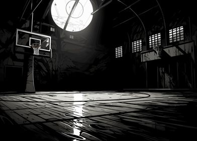 Forgotten Basketball Court