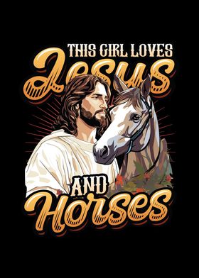 Jesus And Horses Girl