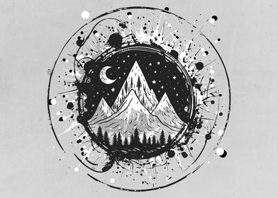 Ink Mountains 