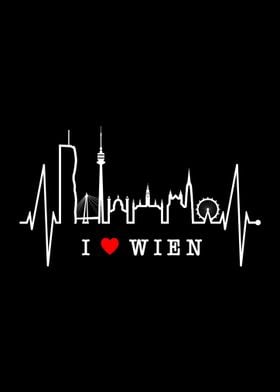 Vienna Skyline Heartbeat