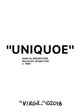 Uniquoe