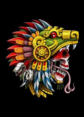 Aztec Serpent Warrior