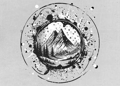 Ink Mountains 