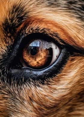 German Shepherd Eye