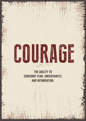 courage