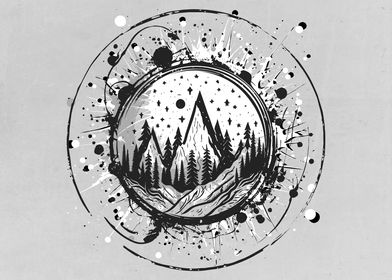 Ink Mountains 