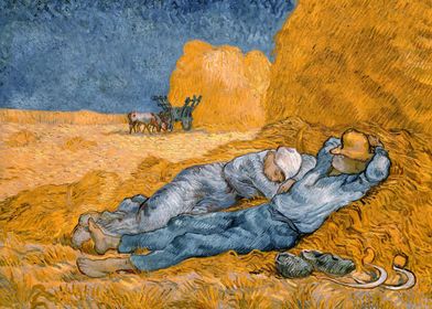 The nap by Van Gogh
