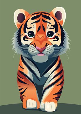 Cute Tiger