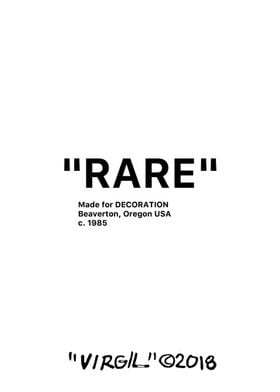 RARE