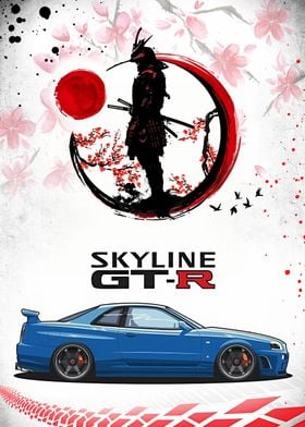 Nissan Skyline GTR R34