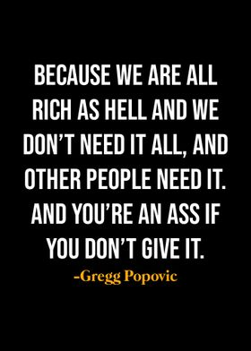 Gregg Popovic Quotes 