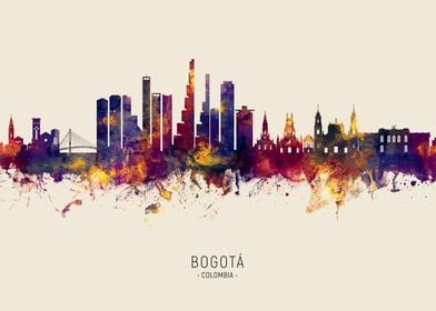 Bogota Skyline Colombia