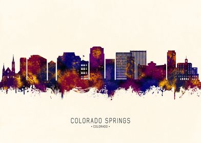 Colorado Springs Skyline