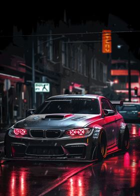 BMW M3 GT2 Car Black