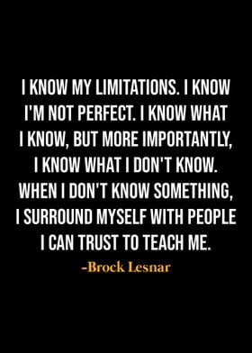 Brock Lesnar Quotes 