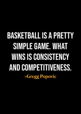 Gregg Popovic Quotes 