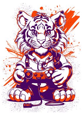 Tiger with Joystick