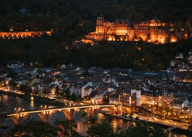 Heidelberg by Night