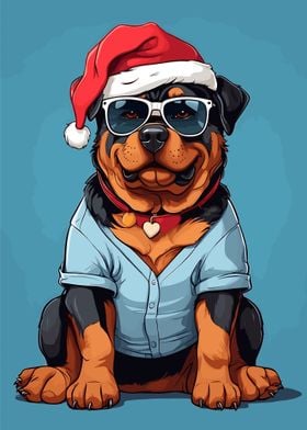 Rottweiler Christmas