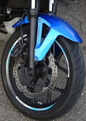 Motorbike front wheel 01