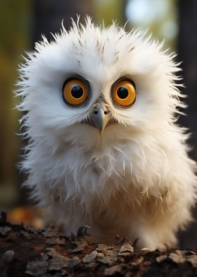 Cute Baby Owl