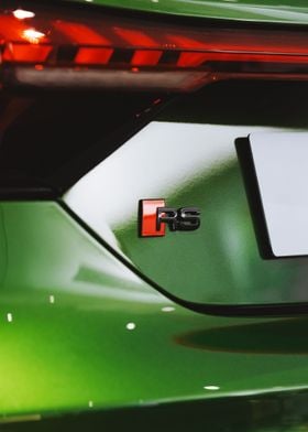Audi RS E Tron GT Badge