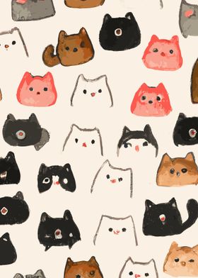 Cute Cat Pattern