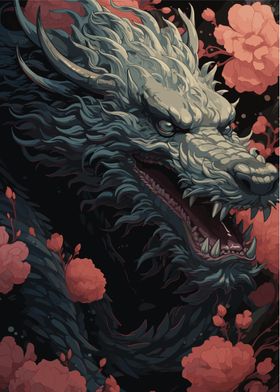 Dangerous Japan Dragon Art