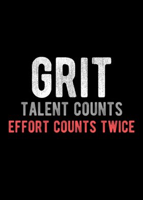 Inspirational Grit Effort 