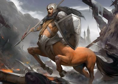 Centaur Mythology War Art