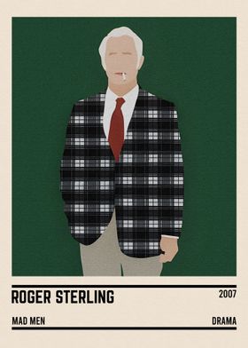 Roger Sterling Mad Men