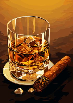 Whiskey Cigar