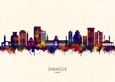 Damascus Syria Skyline