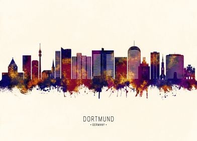 Dortmund Germany Skyline