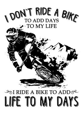 Ride A Bike Biker Lover