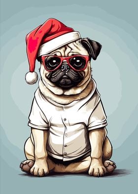 Pug Christmas