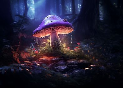 Toxic cookie mushroom