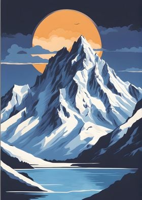 Mont Blanc Mountain