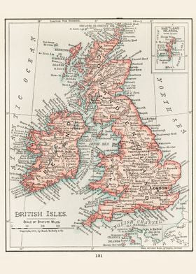 British Isles 1900