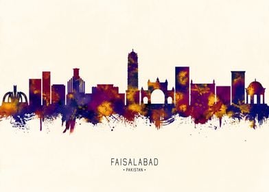 Faisalabad Skyline