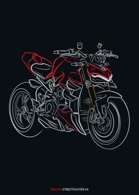 Ducati streetfighter v4