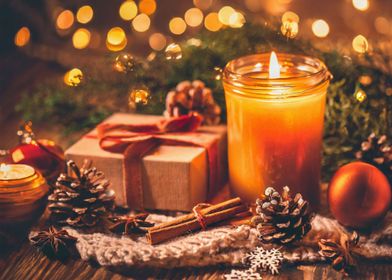 Festive Decorated Table