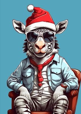 Zebra Christmas