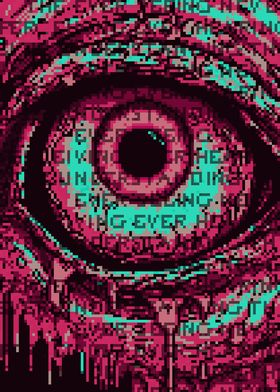 Pixel Art Eye