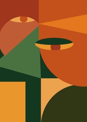 mid century modern poster