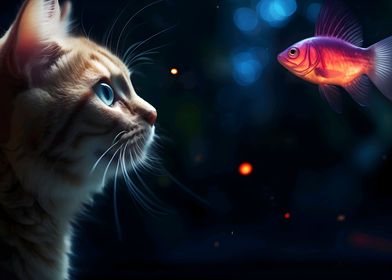 Cat and Fish