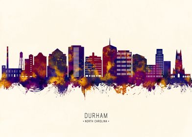 Durham NC Skyline