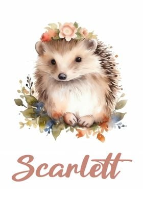 Scarlett Nursery Hedgehog